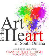 Art in the Heart of South Omaha Logo